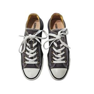 CONVERSE All Star Chuck Taylor Double Tongue Low Top Sneakers Gray Pink Size 7